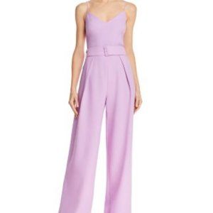 Black Halo Evie Wide-Leg Jumpsuit